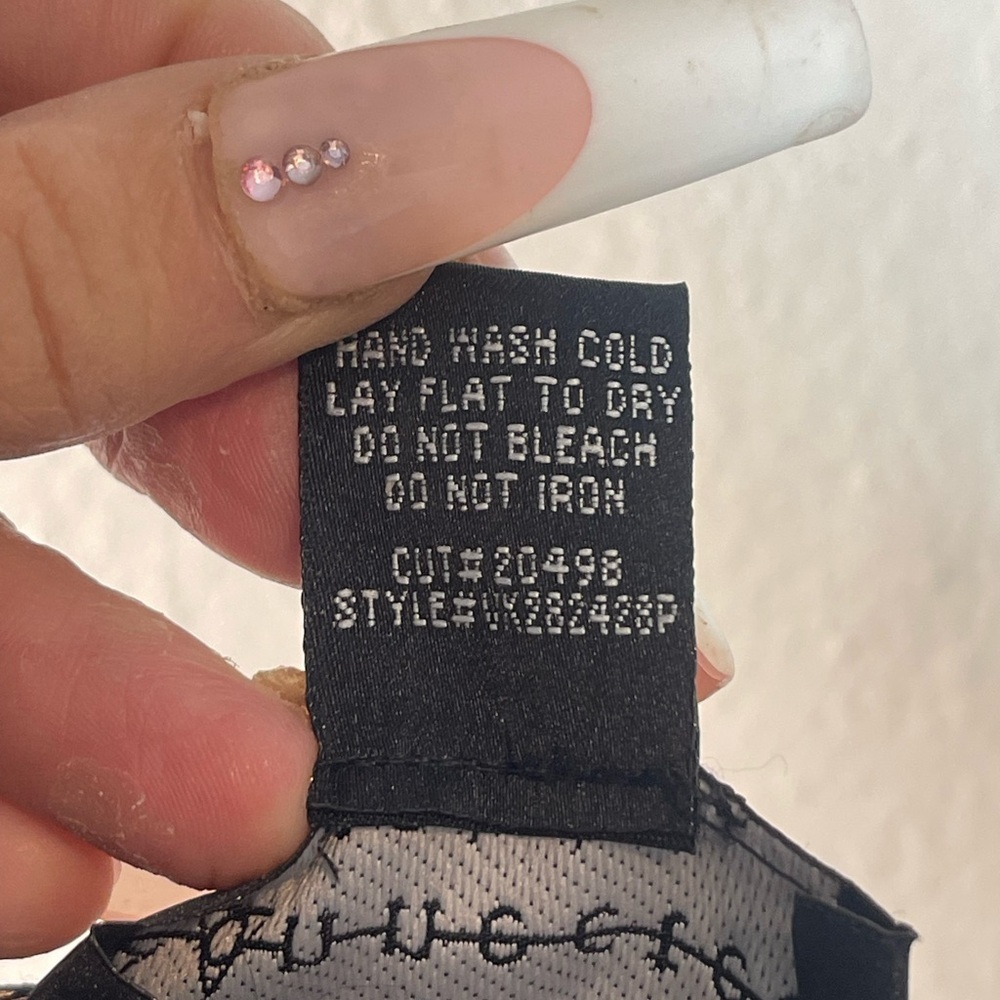 Vintage Connected Apparel Black Gold Beaded Sequin Dress Size 8 Evening​ - Picture 7 of 7